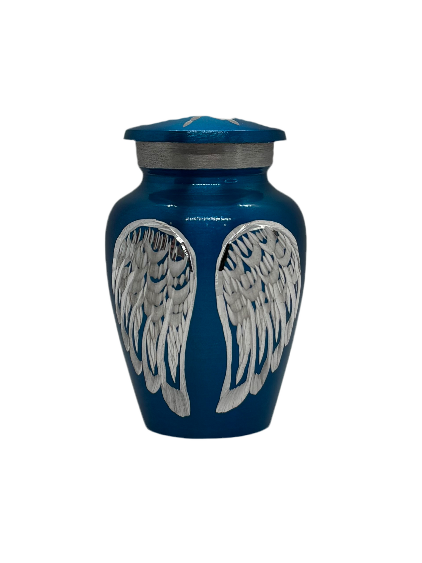 The Guardian Angel Keepsake Urn-Blue