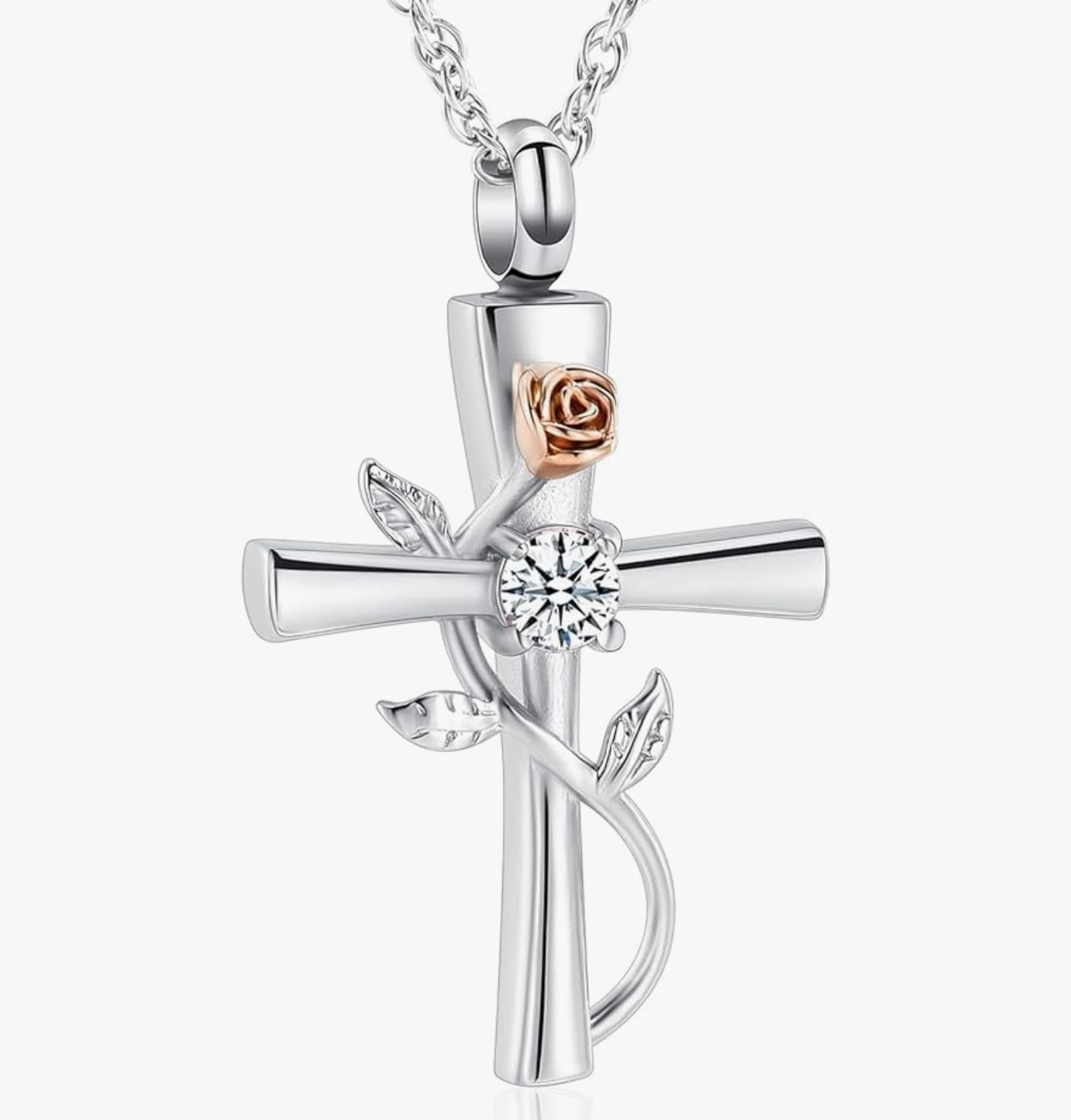 The Rose of Faith Cross