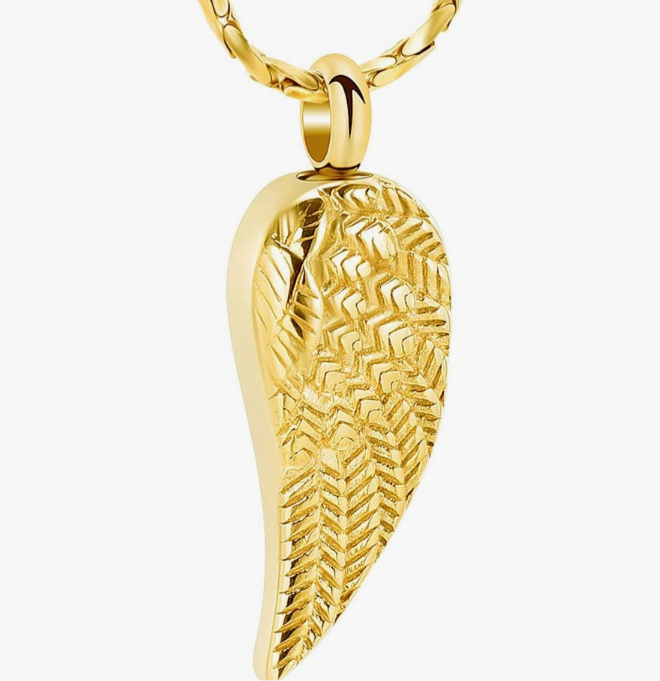Golden Wing Necklace