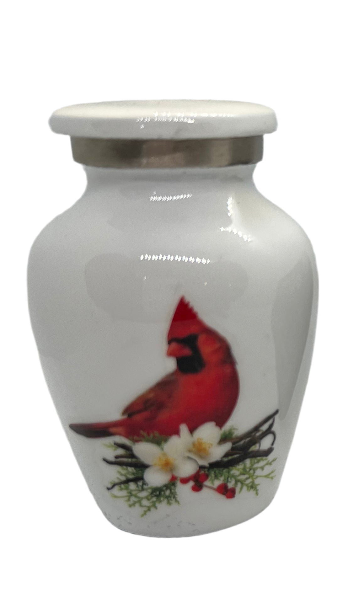 The Cardinal Of Comfort Urn