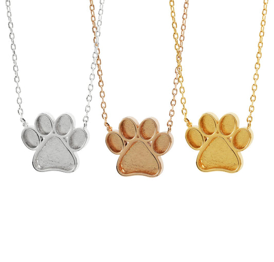 Polly Paw Print Necklace